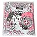 FCYOSO Women's Casual Floral Print O-Neck Sleeveless Long Maxi Dress