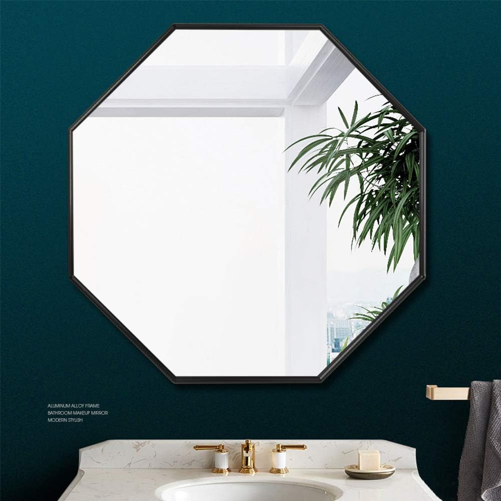 Leafmirror Wall Mounted Mirror Octagon Frame Mirror Wall Mounted Makeup