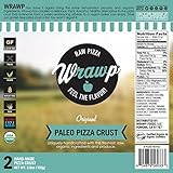 Paleo Pizza Crust | Original Flavored Organic Gluten Free, Dairy Free, Soy Free, Nut Free and Vegan Pizza Crust