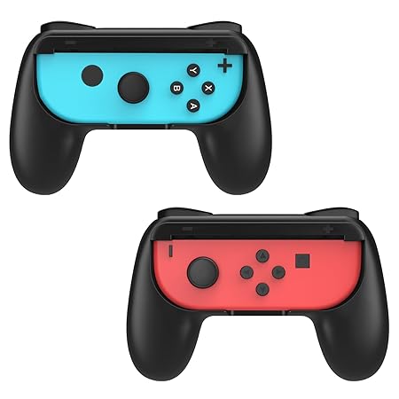 MoKo Nintendo Switch Joy Con Griff Gaming Controller -[2 Stück] Komfort Gamepad Controller Grips für Nintendo Switch Joy-Con,