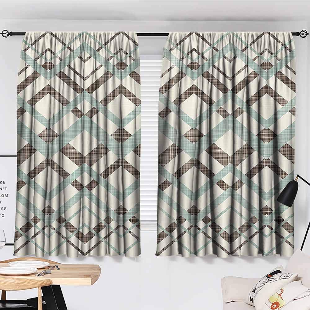 Amazon Com Sun Tao Chevron Curtains Printed Vintage Overlapping