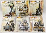 HOT WHEELS 1:64 POP CULTURE 2016 L - STAR WARS BOUNTY HUNTER SERIES DIECAST 6PCS DLB45-956L