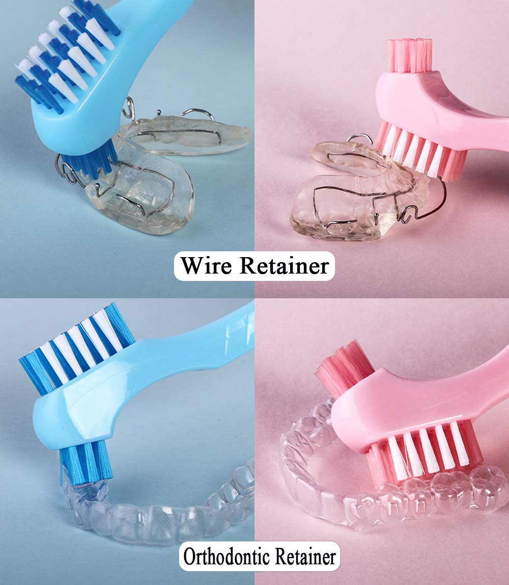 Denture Brush Cleaning 2PACK : Beauty