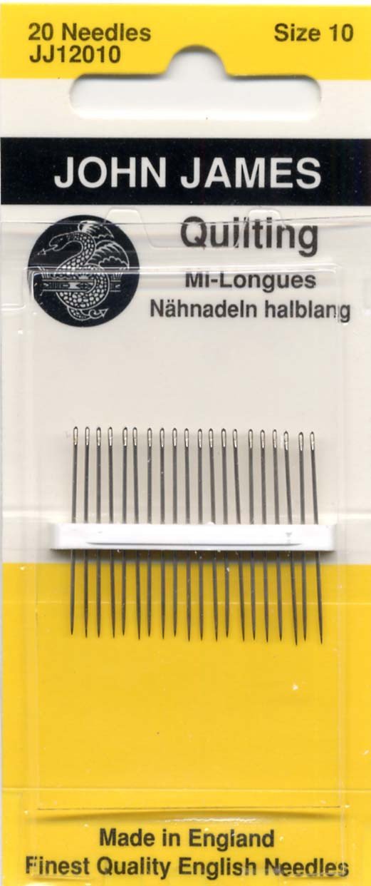 Colonial Needle Quilting/Betweens Hand NeedlesSize 10 20/Pkg Amazon