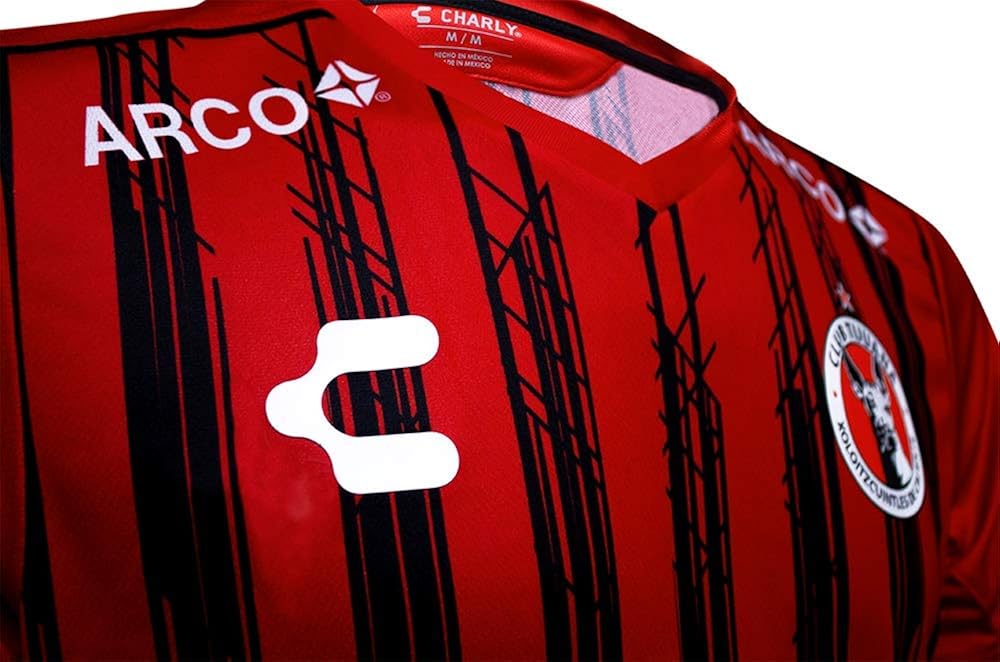 Amazon Com Charly Official Xolos De Tijuana Home Jersey 19 Season Small Red Clothing