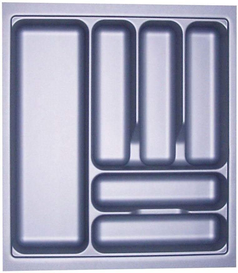 Besteckeinsatz Orga-Box I Besteckkasten 417 x 474 mm für Blum Tandembox + ModernBox im 50er Schrank