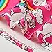Funnycokid Girls Sleeveless Dress Kids Printed Twirl Party Casual Dresses 4-13 Years