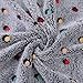 PAWZ Road Pet Dog Blanket Fleece Fabric Soft and Cute Dark Gray L