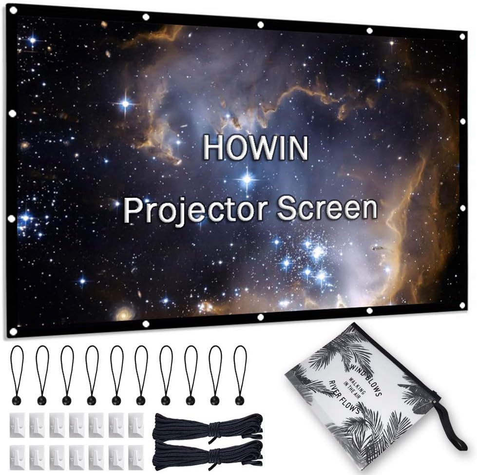 Best Home Theater Screen 84′