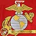 G128 USMC Marine Corps Flag | 3x5 Ft | LiteWeave Series Printed 100D Polyester | Military Flag, Vibrant Colors, Brass Grommets