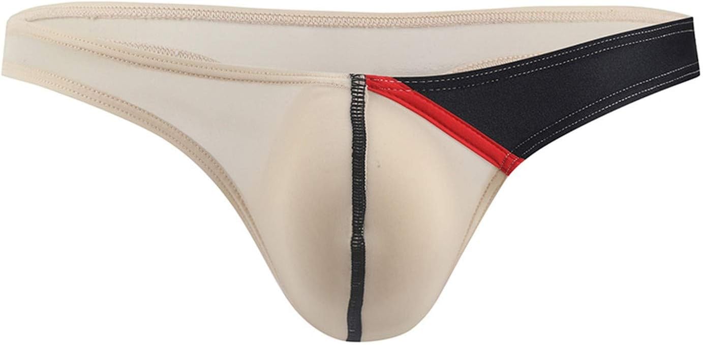 Qussecx Men Thongs and G Strings Sexy Underwear Pouch Panties Mens Bikini Briefs
