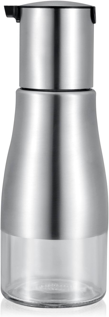 KELLM 304 Stainless Steel Olive Oil Bottle-All Made of Food Grade Material Oil Dispenser,Cruet For Vinegar,Soy sauce And More
