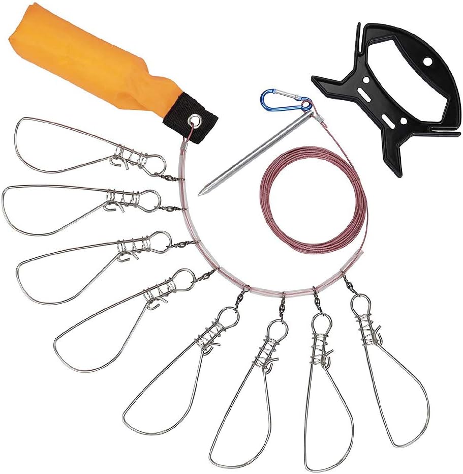 Fish Stringer Fishing Stringer Clip Stainless Steel Live