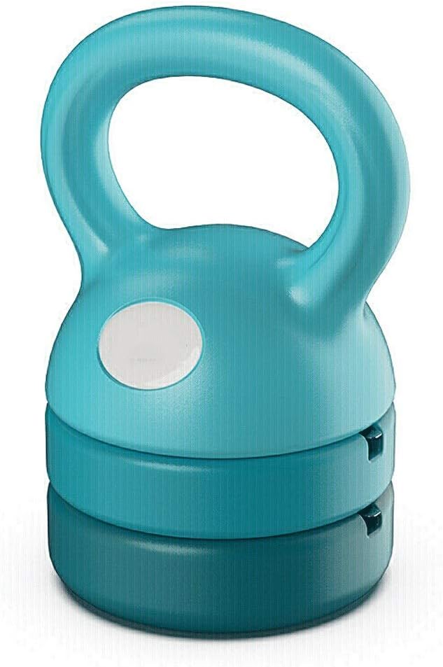 Weight lifting dumbbell Adjustable Kettlebell Dumbbell Ms. Lifting Buttocks Thin Waist Fitness Home Squat Skinny Arm Men Universal Weight Lifting Kettle Equipment Set 5-12 Lbs Gradient Blue Dumbbell