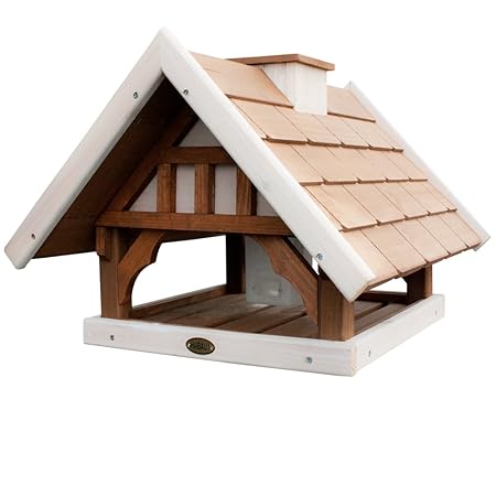 Habau 2506 Vogelhaus Kanada mit Silo und Ständer