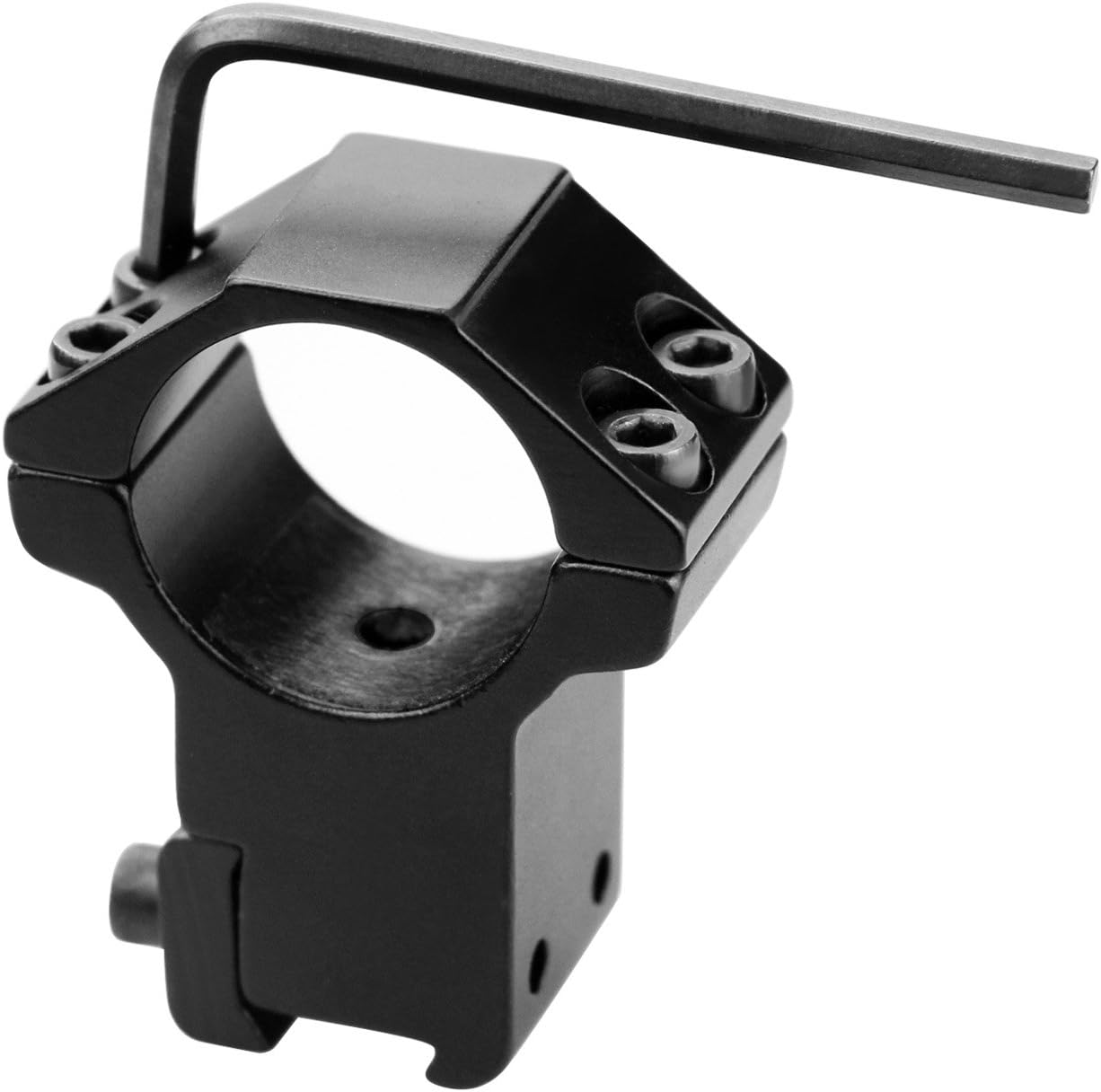 Modkin 1 Inch Dovetail Scope Rings, High Profile Scope Mount for 11mm Dovetail Rails -2 Pieces (One has Stop pin) : Sports & Outdoors