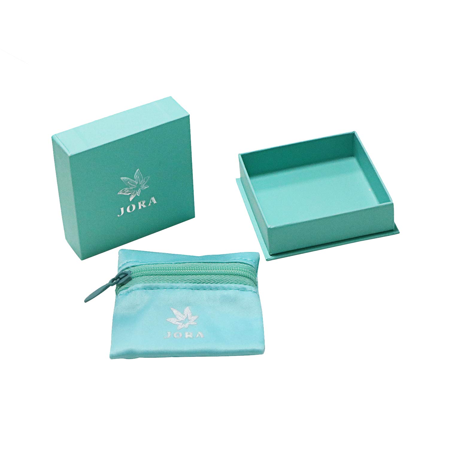 Damen Herz Zirkonia Ohrringe 6mm Süßwasser Taste weiß Perlenohrringe 925 Silber Ohrstecker mit Geschenkbox