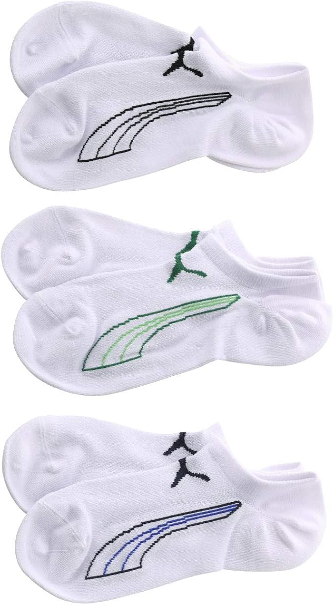 Amazon プーマ Puma ベーシック ソックス 靴下 スニーカー丈 くるぶし丈 3足組 メンズ 24 26cm 26 28cm 22 774 スポーツソックス 通販