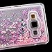 Galaxy Grand Prime Case,Creative Design Dynamic Flowing Liquid Floating Bling Sparkle Glitter Sparkle Star Love Heart Transparent Plastic Case for Samsung Galaxy Grand Prime G530 (Pink)
