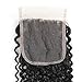 Brazilian Kinky Curly Closure 130% Density Human Hair Extension 4
