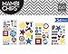 me & my BIG ideas Pocket Pages Chipboard Stickers, Happy Day