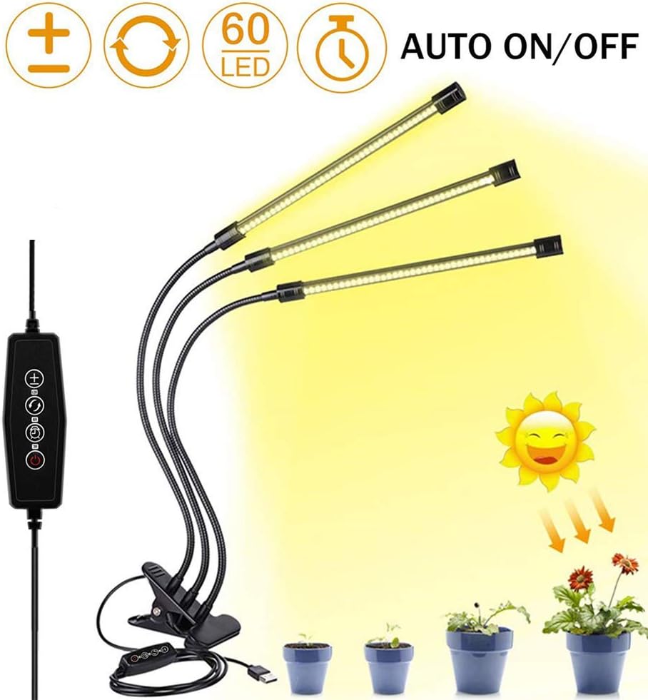 Xcdend Plant Grow Lamps 60 LED for Indoor Plants 360
