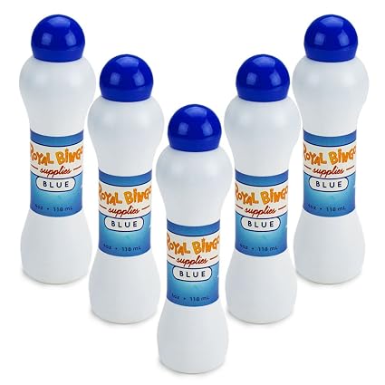 Royal Bingo Supplies Standard Bingo Daubers (Set of 5), Blue