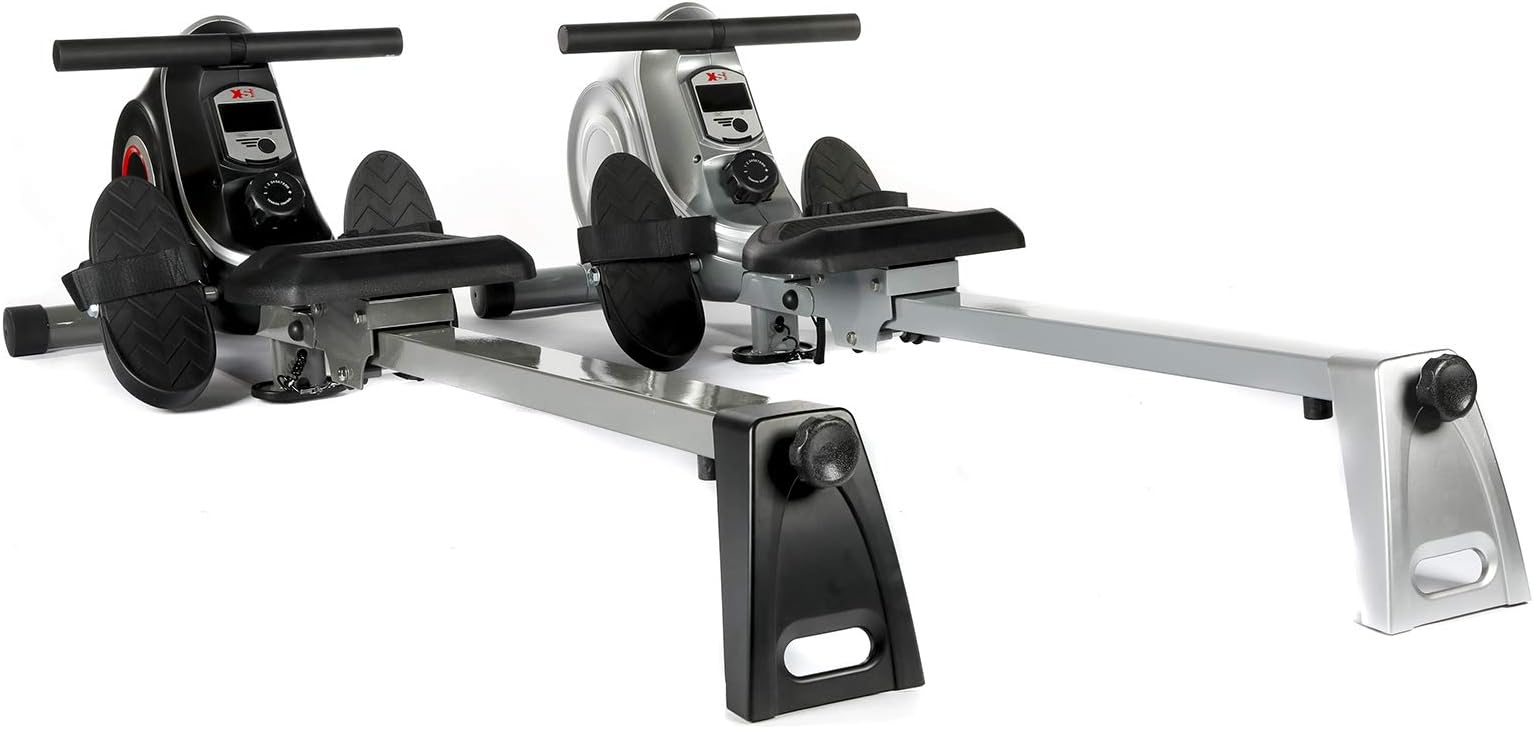 XS Sports R310 Home Rowing Machine-Folding with Magnetic Adjustable Resistance-Fitness Rower