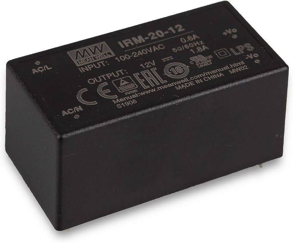 Unbekannt MEAN WELL original IRM-20-12 12V 1.8A meanwell IRM-20 12V 21 ...