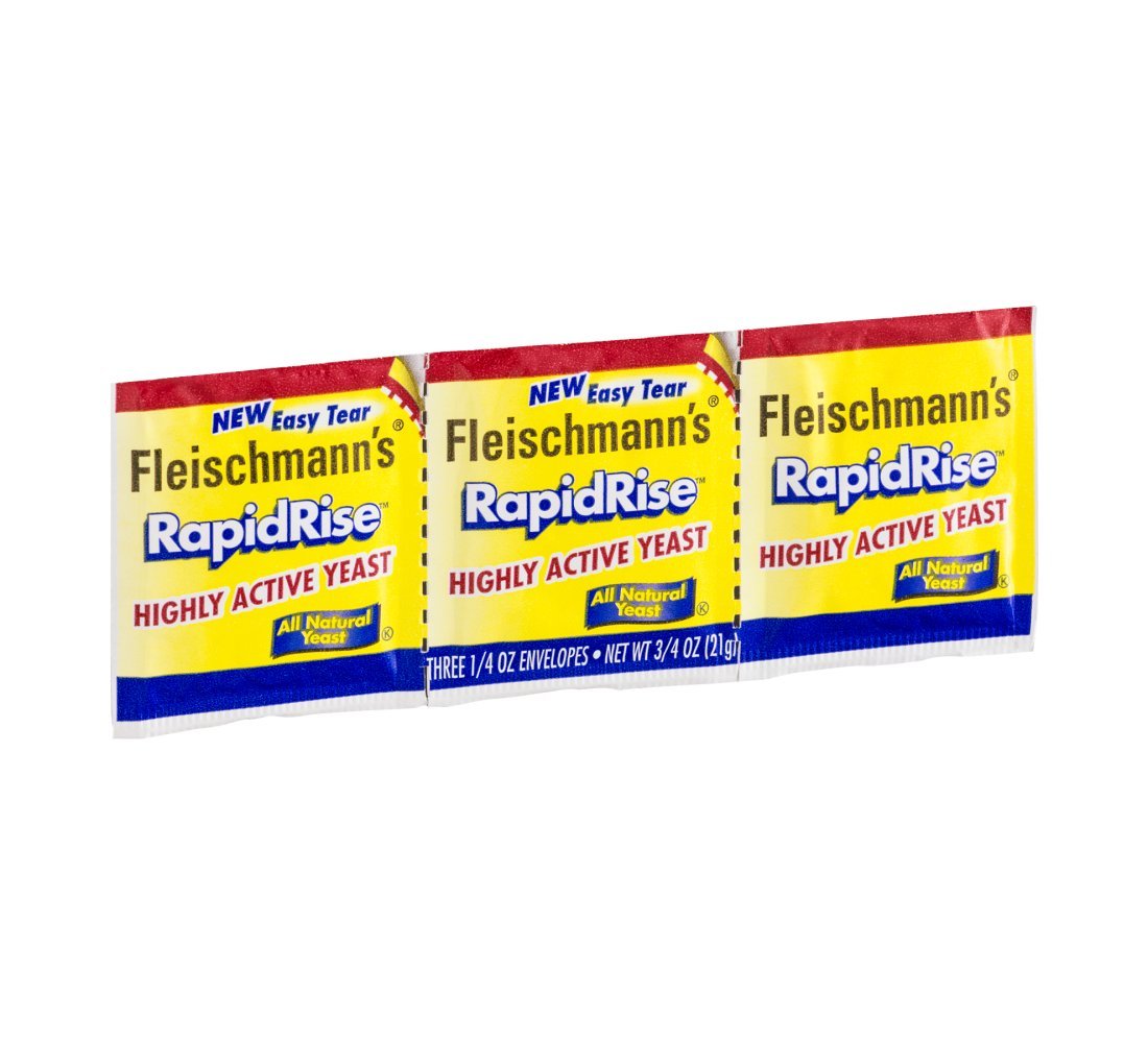 Fleischmann's Rapid Rise Highly Active Yeast , 0.75 OZ (Pack of 20)