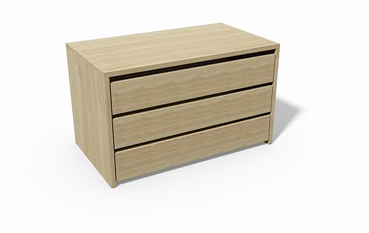 title=Cassettiera 3 cassetti per armadio Ginger- Colore Acero