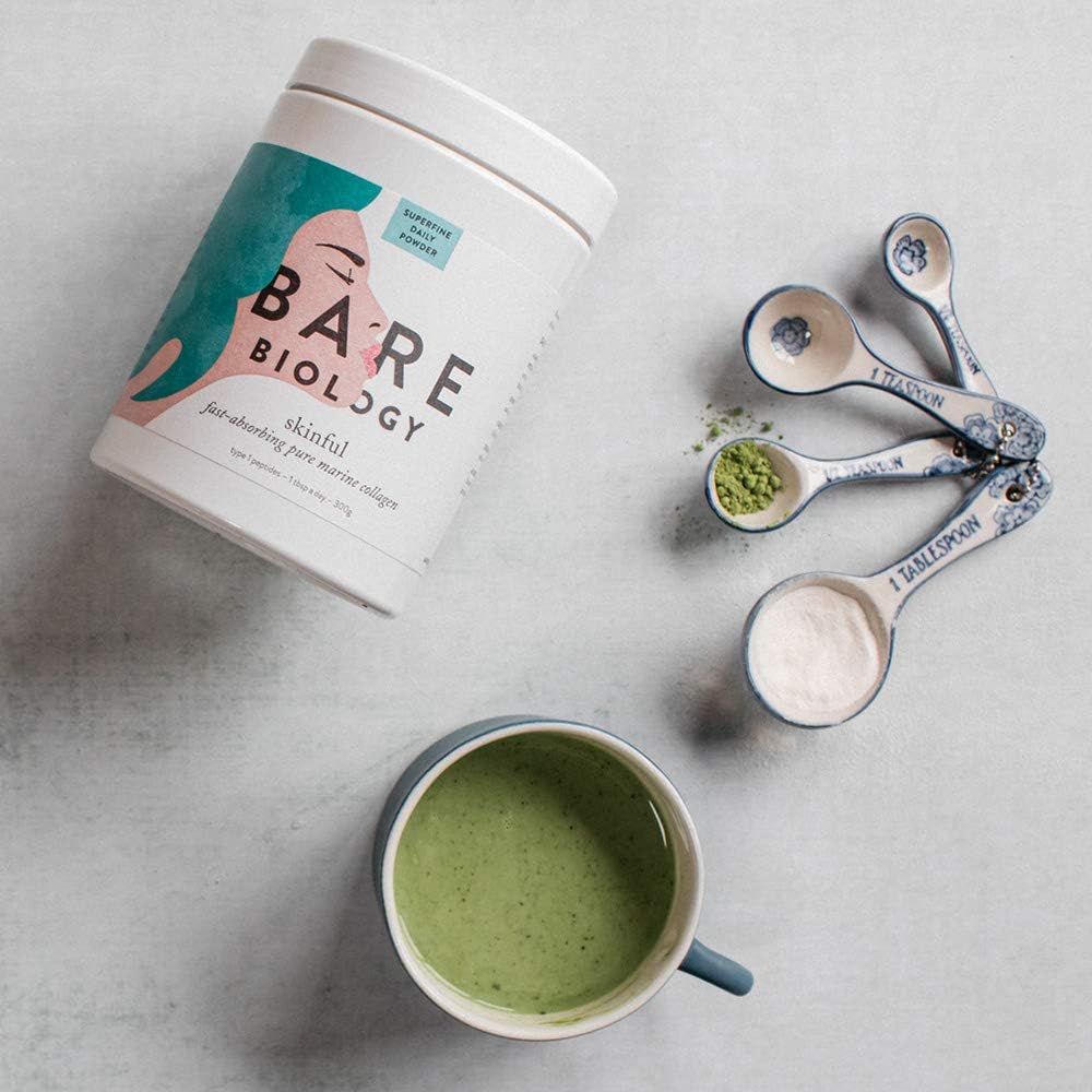 Bare Biology Pure Skinful Marine Collagen Powder, 5,000mg of Pure, MSC-Certified Marine Collagen per 5g Serving - Image 5