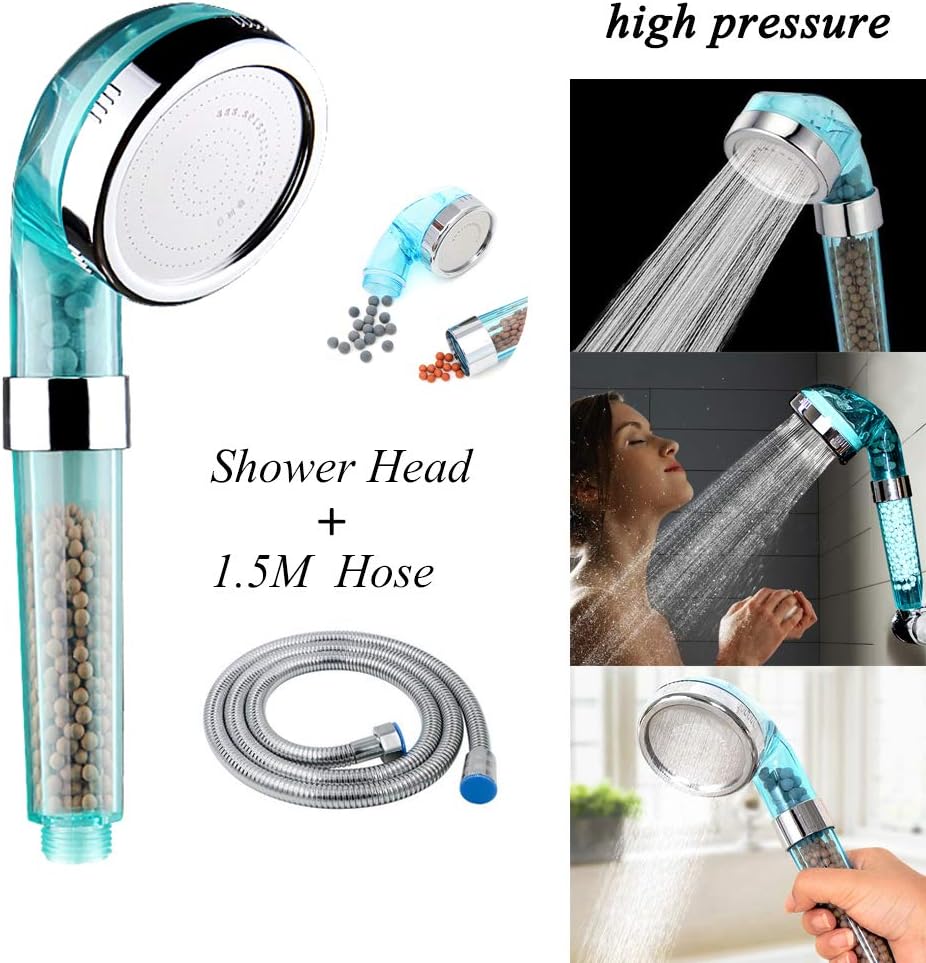 Inchant High Pressure Water Saving Handheld Shower Head Set, with Water