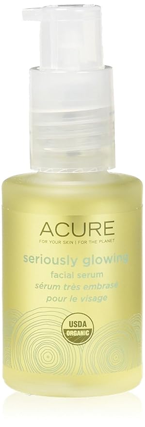 acure seriously glowing facial serum