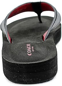 coach judy flip flops size 8