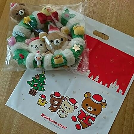 Amazon リラックマ 16 ストア限定 クリスマスぬいぐるみ リース おもちゃ おもちゃ
