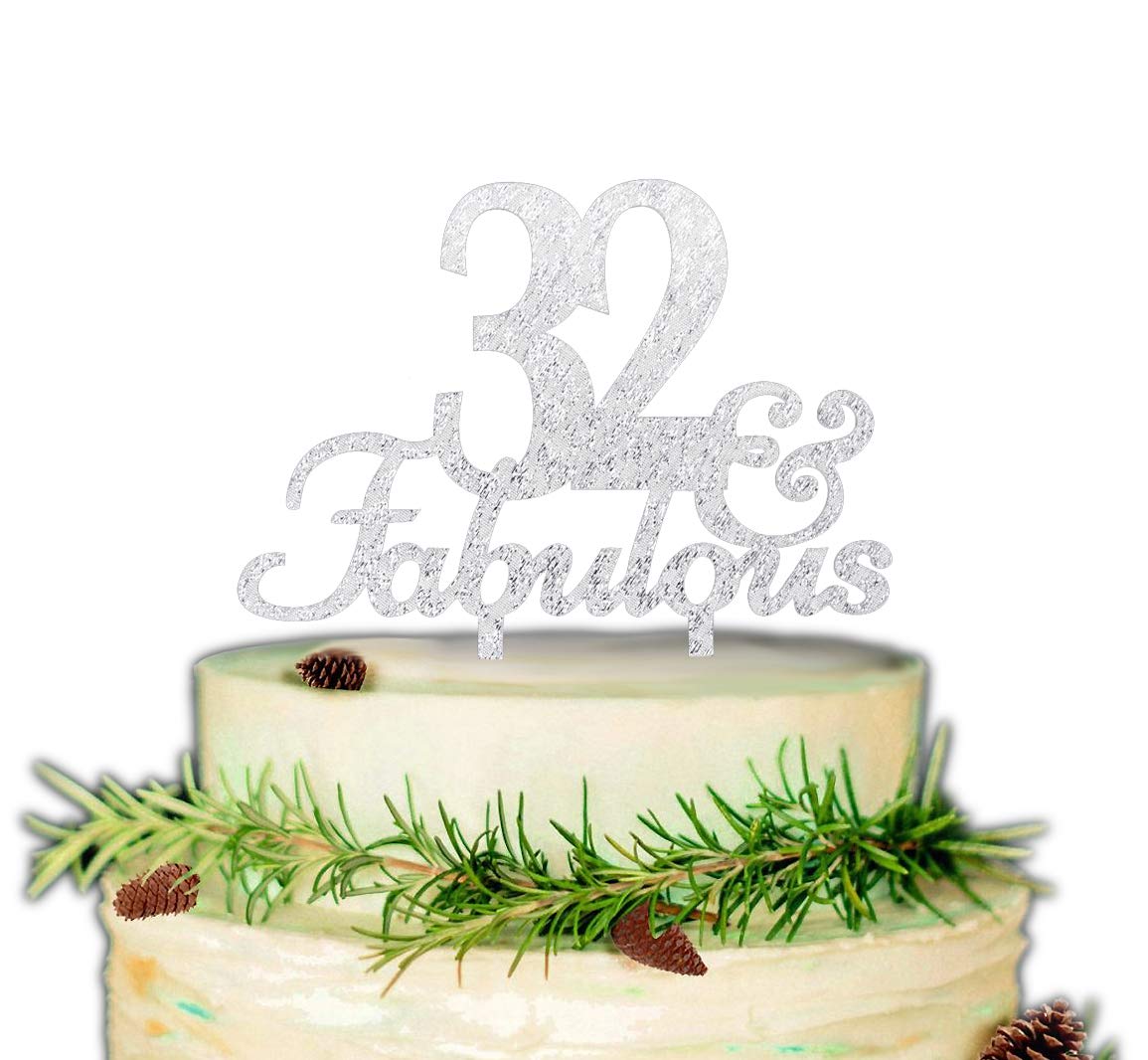 Amazoncom 32 Fabulous Cake Topper Premium Quality Acrylic For