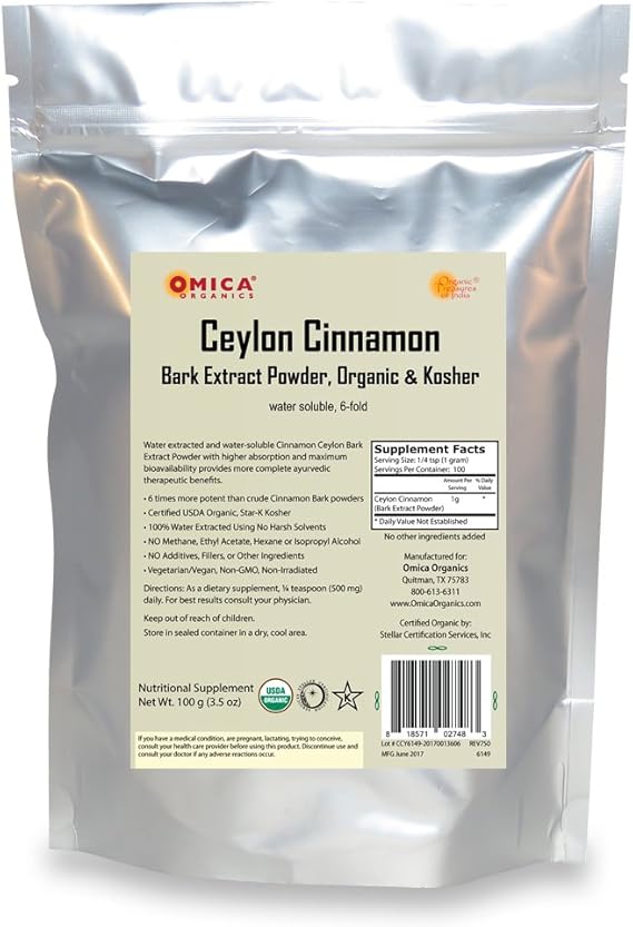 Ceylon Cinnamon Bark Extract Powder (100 g / 3.5 oz