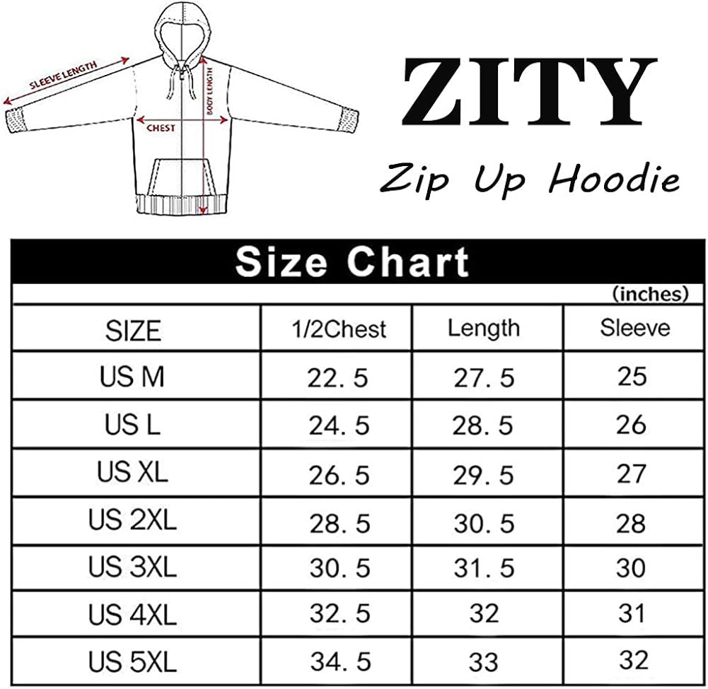 Men's Zip Up Hoodie Heavyweight Winter Sweatshirt Fleece Sherpa Lined Warm Jacket: Clothing