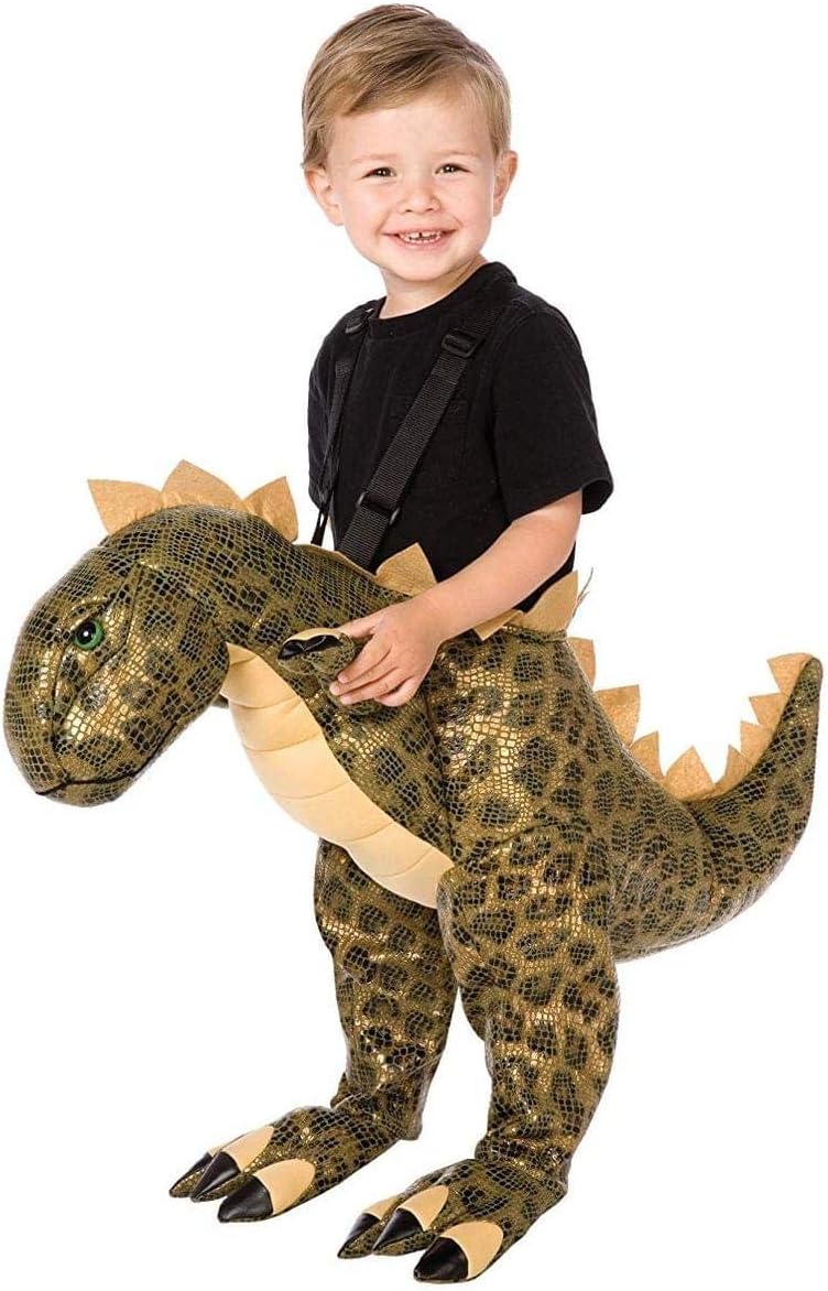 Amazon Com Palamon Plush T Rex Child Costume One Size Fits Sizes 4 8 Toys Games