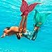 Mahina Mermaid Li'l MerFin Swim Mono-Fin (Aqua)