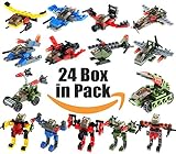 Gimpo Star Wars Series Creative Building Blocks Bricks 2 in1 Kits Set (Pack of 24 box) (LEGO Compatible)