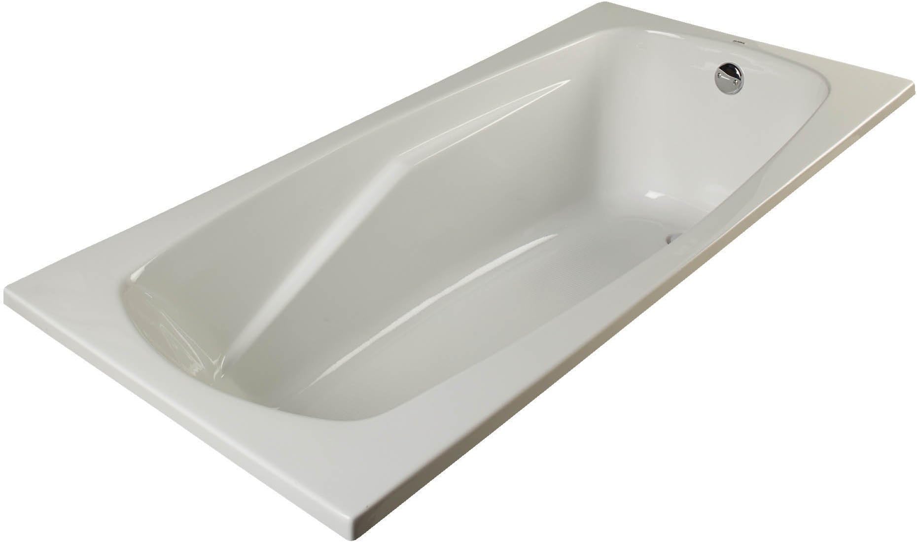 Clarke Products T3672N-01 Alexandria Tub 72" x 36", White