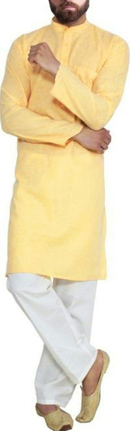 cafley men's cotton kurta pyjama set