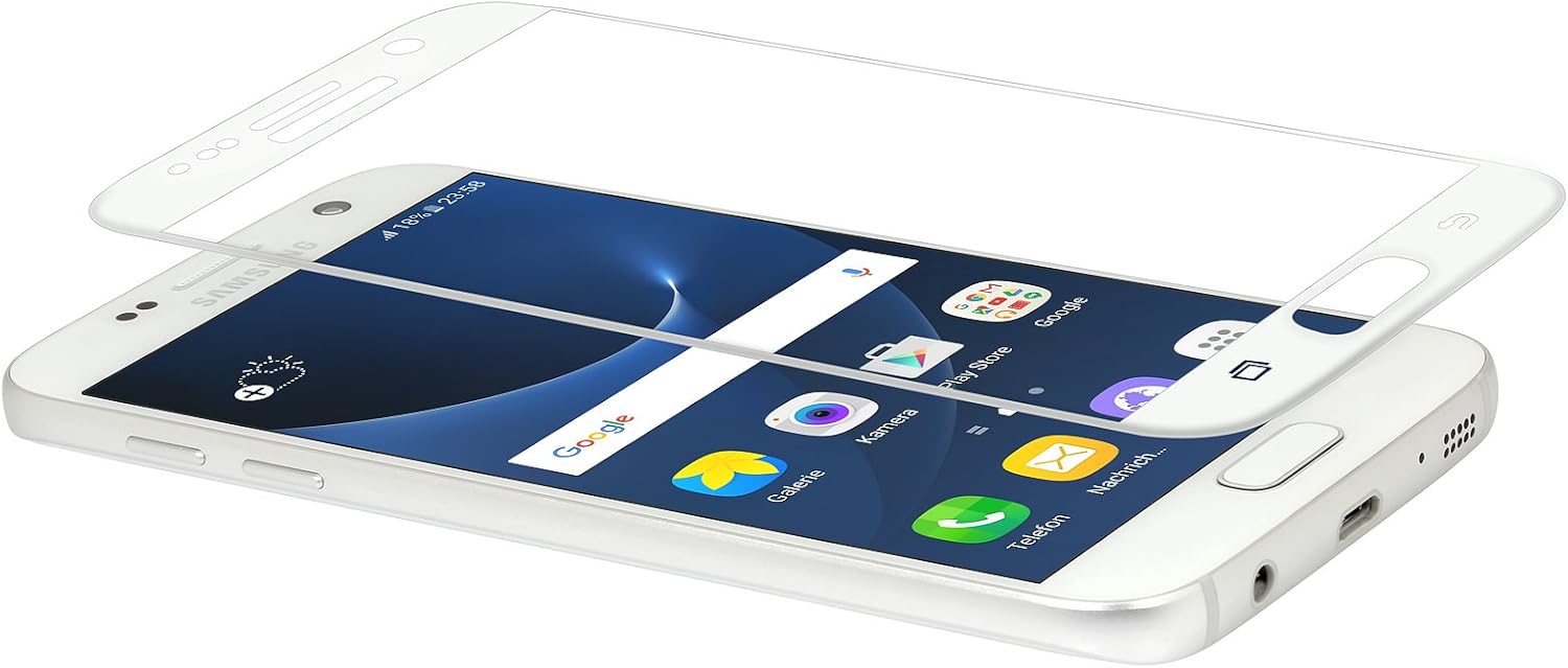 StilGut Samsung Galaxy S7 Screen Protector, 3D Curved Tempered Glass for Galaxy S7 with Full Screen and Edges Coverage