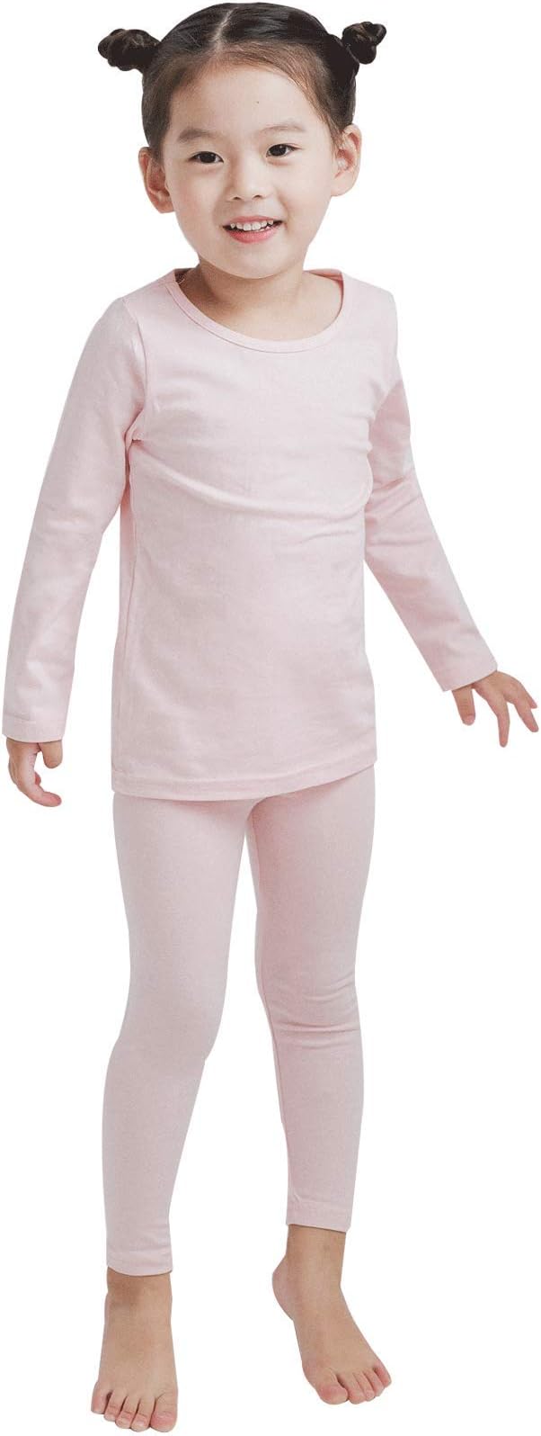 Better4Babies Modal Cotton Thermal Long Underwear Set Breathing Base Layer Long John Pajama for Boy Girl Toddler