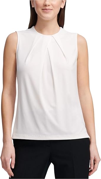 dkny white blouse
