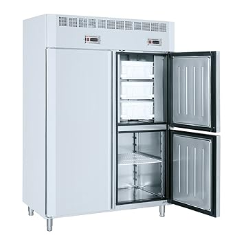 Macfrin 7503 Armario Frigorífico Dual GN21 140X80 de 3 Puertas y 3 ...