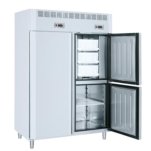 Macfrin 7503 Armario Frigorífico Dual GN21 140X80 de 3 Puertas y 3 ...
