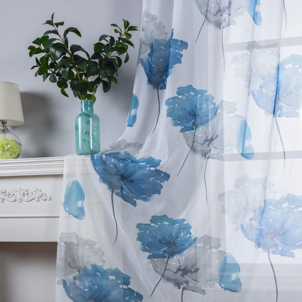 Amazon Com Kotile Lotus Leaf Floral Print Home Decorations Semi